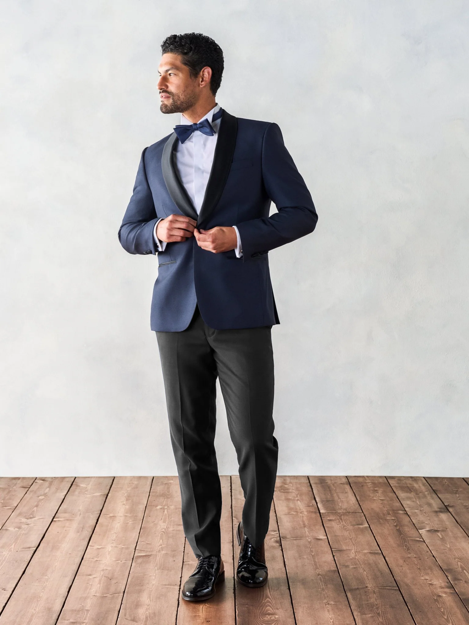 Midnight Shawl Jacket Tuxedo - Image 2