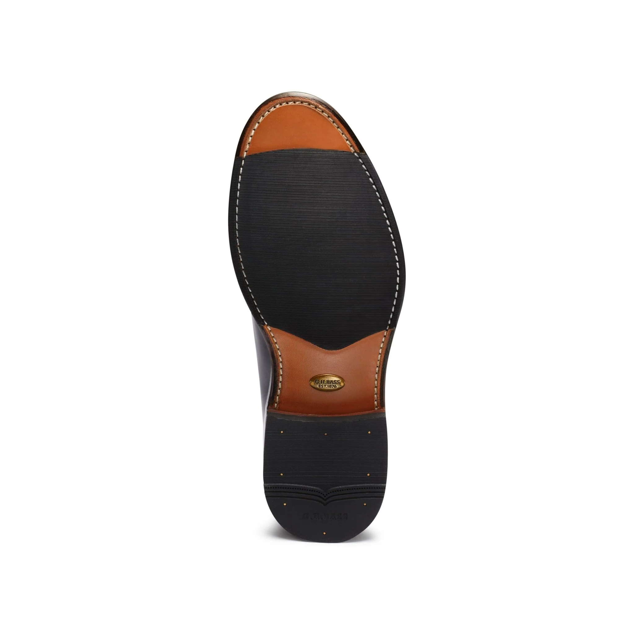 G.H.Bass Monogram Derby Black Patent Shoes - Image 8