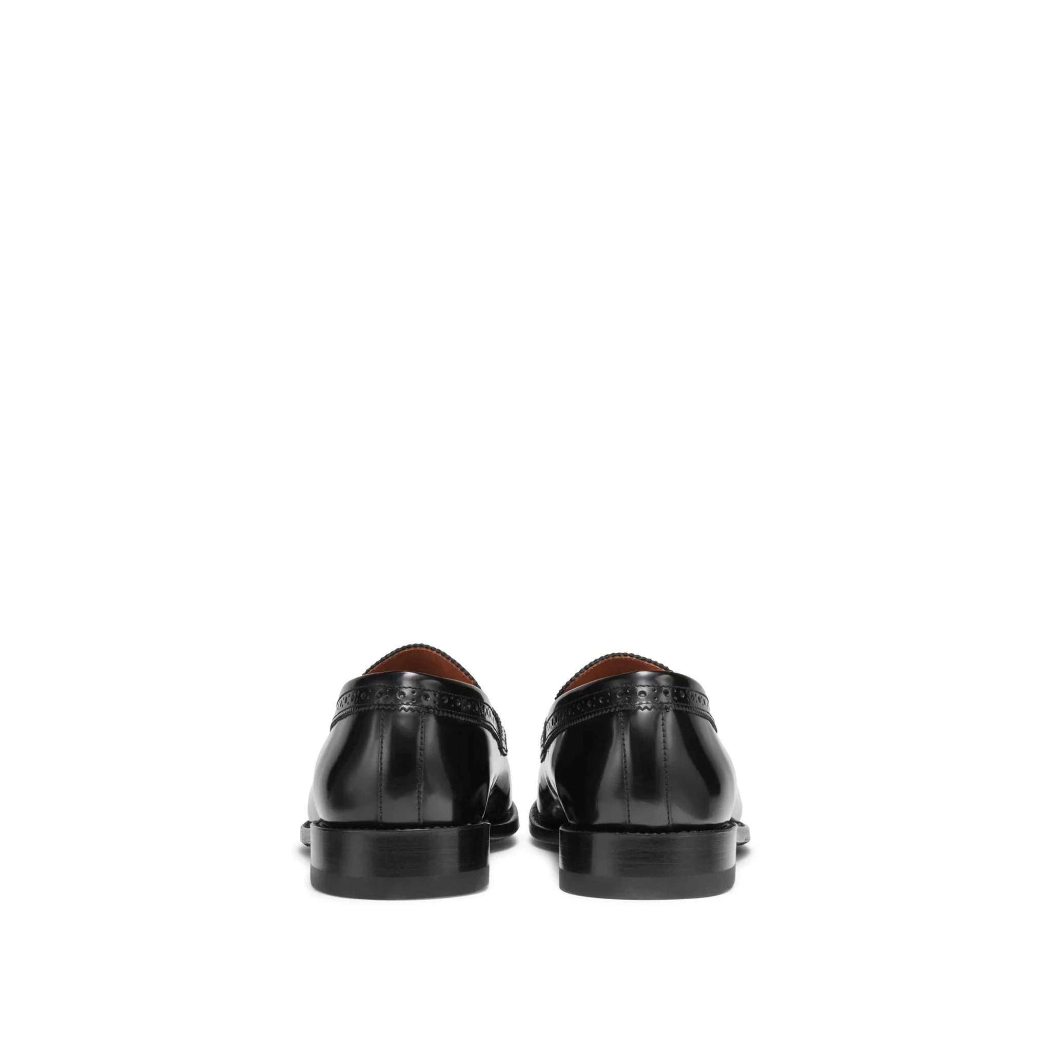 G.H.Bass Monogram Black Loafers - Image 9