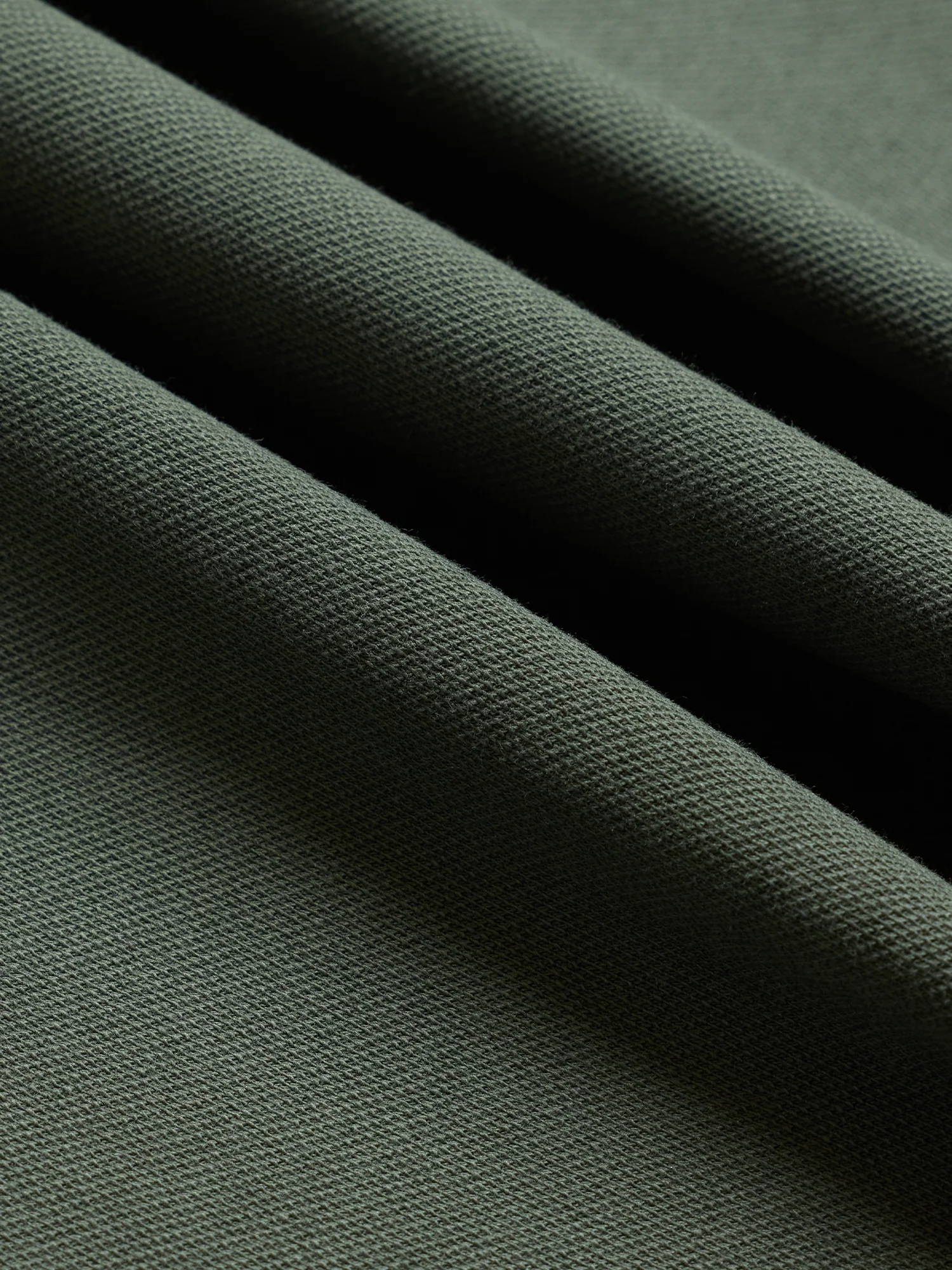 Moss Cotton Pique Polo Shirt - Image 4