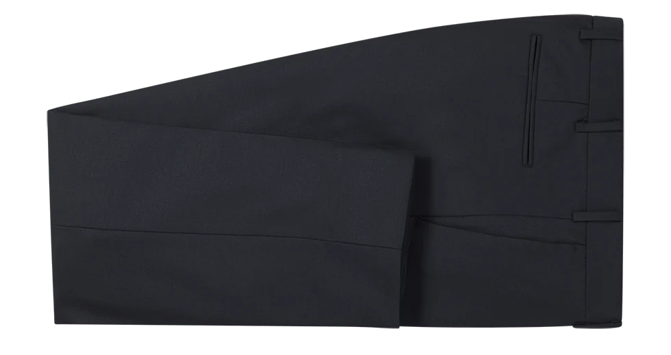Navy Blue Suit Pants - Slim - Image 5