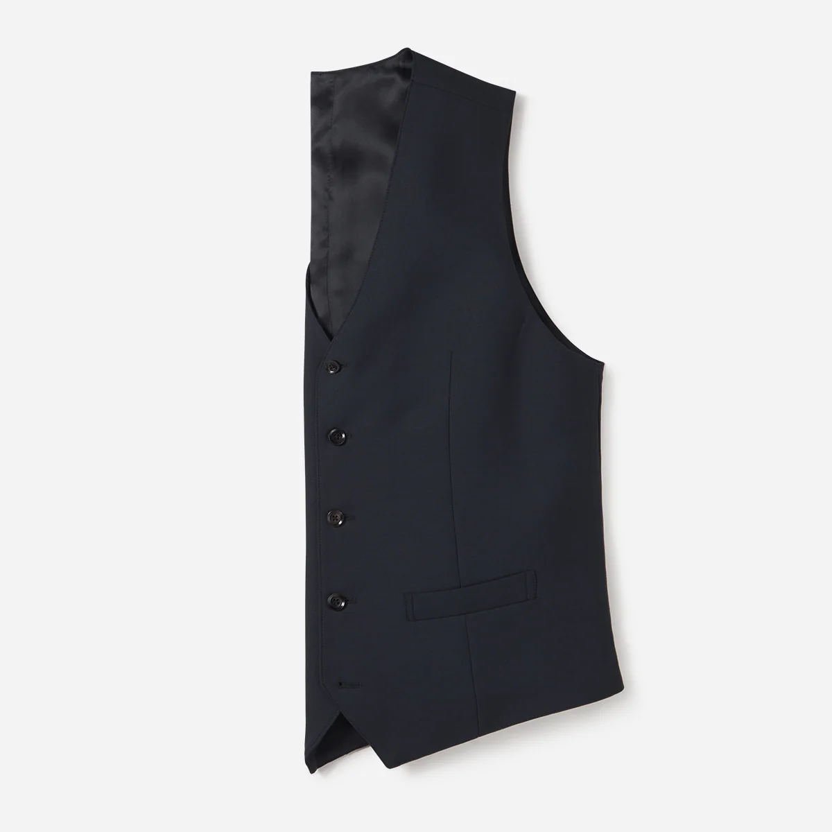 Navy Blue Suit Vest - Image 5