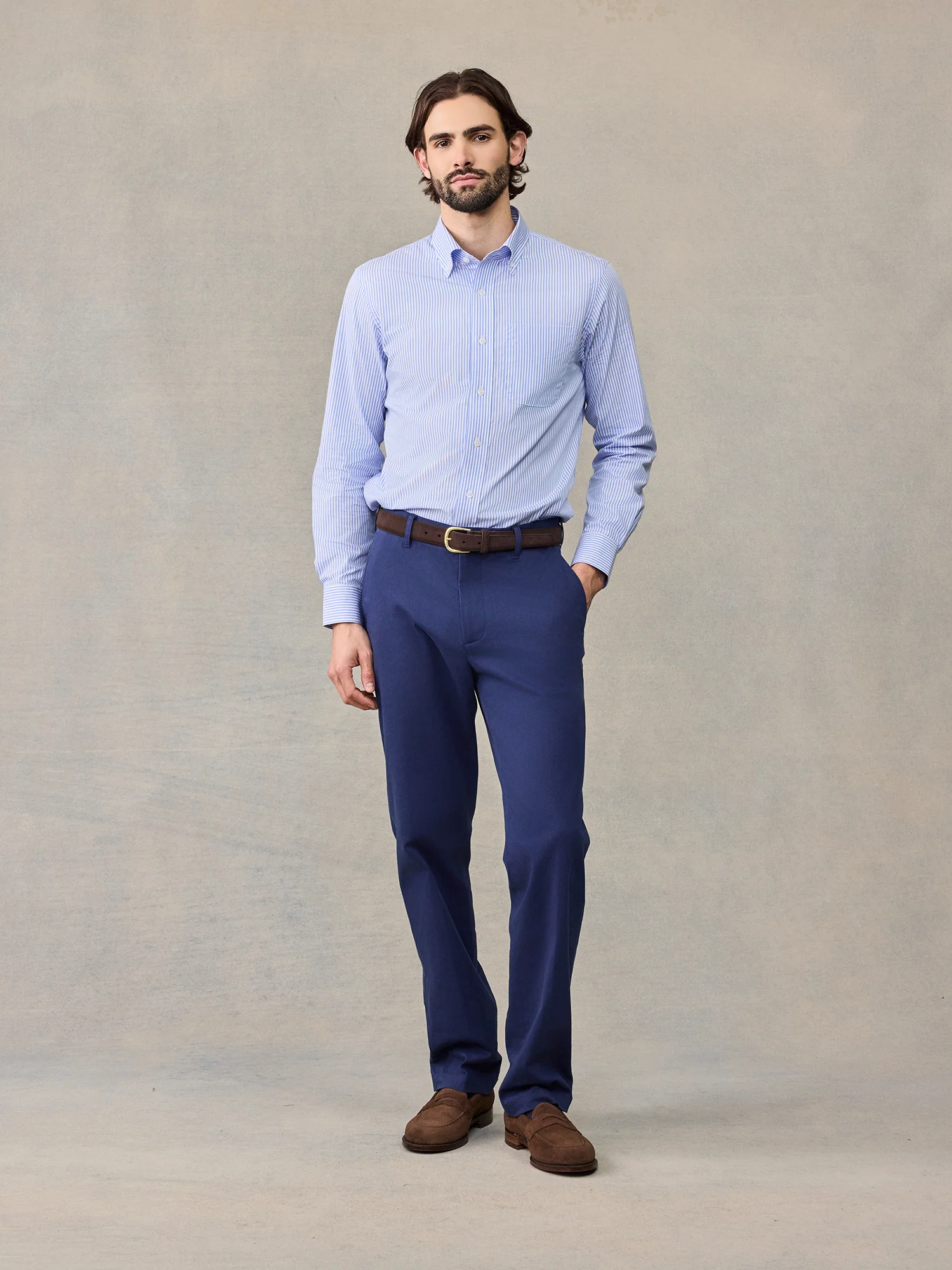 Navy Chino Pants - Image 3