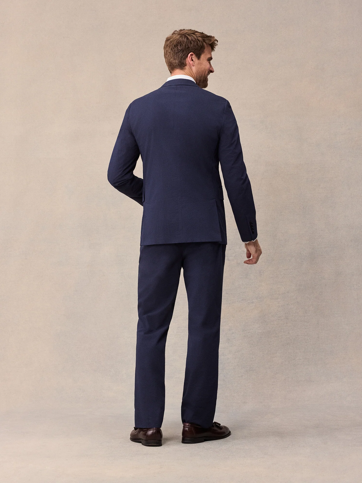 Navy Seersucker Suit - Image 4