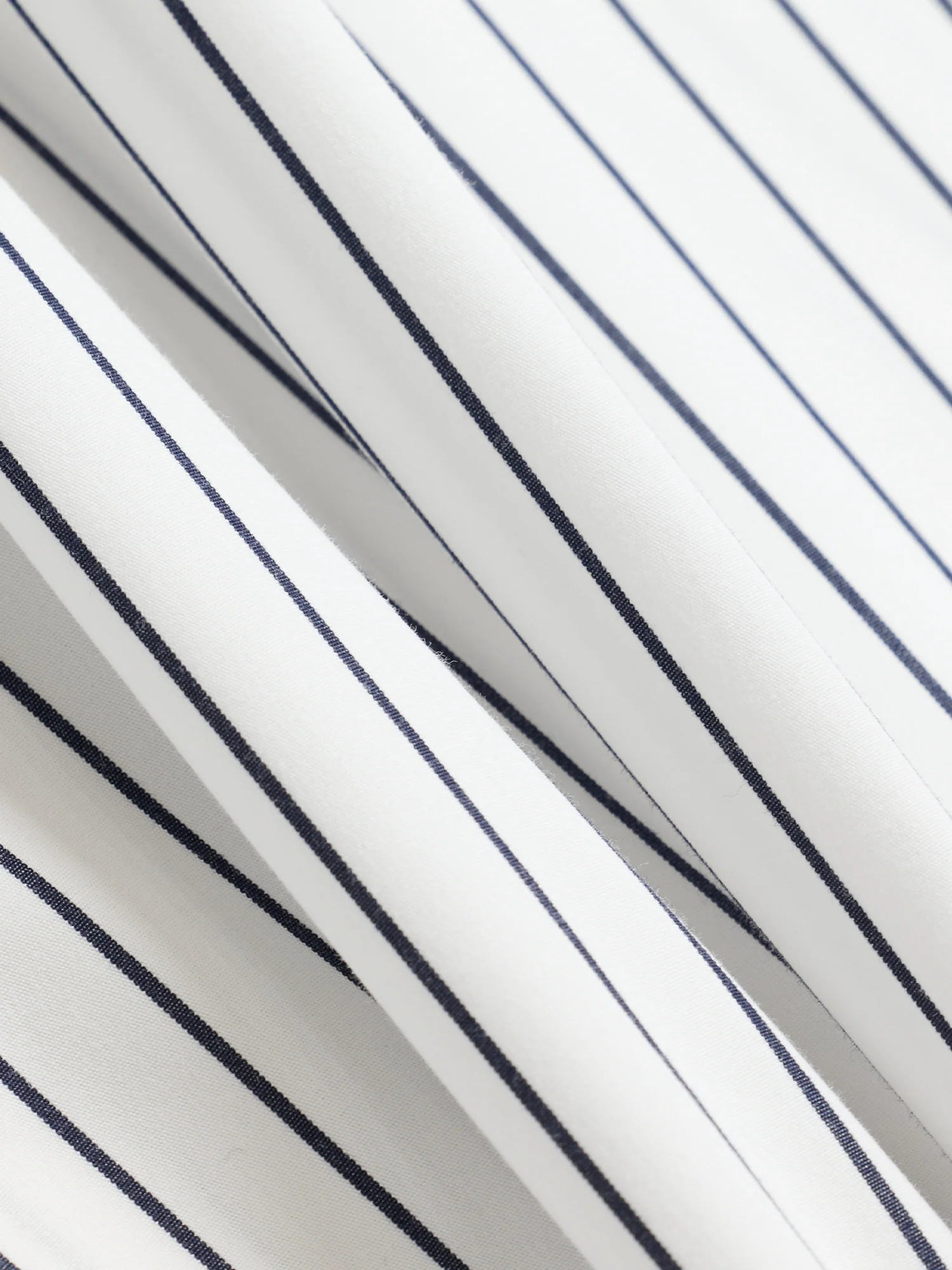 Navy Stripe Oxford Shirt - Image 4