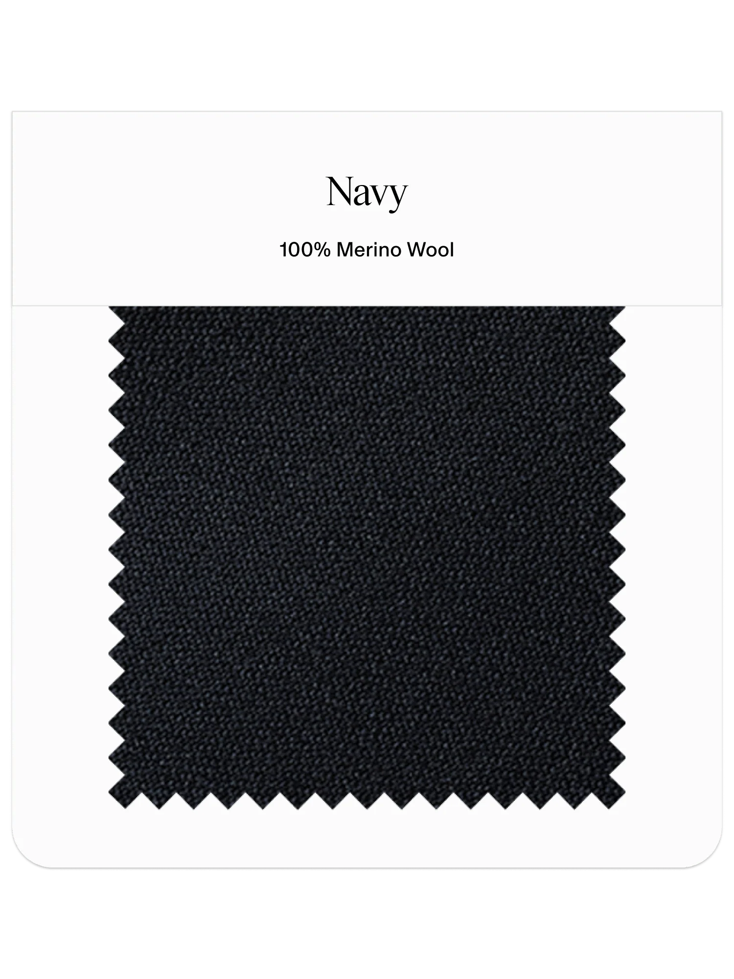 Navy Suit Swatch