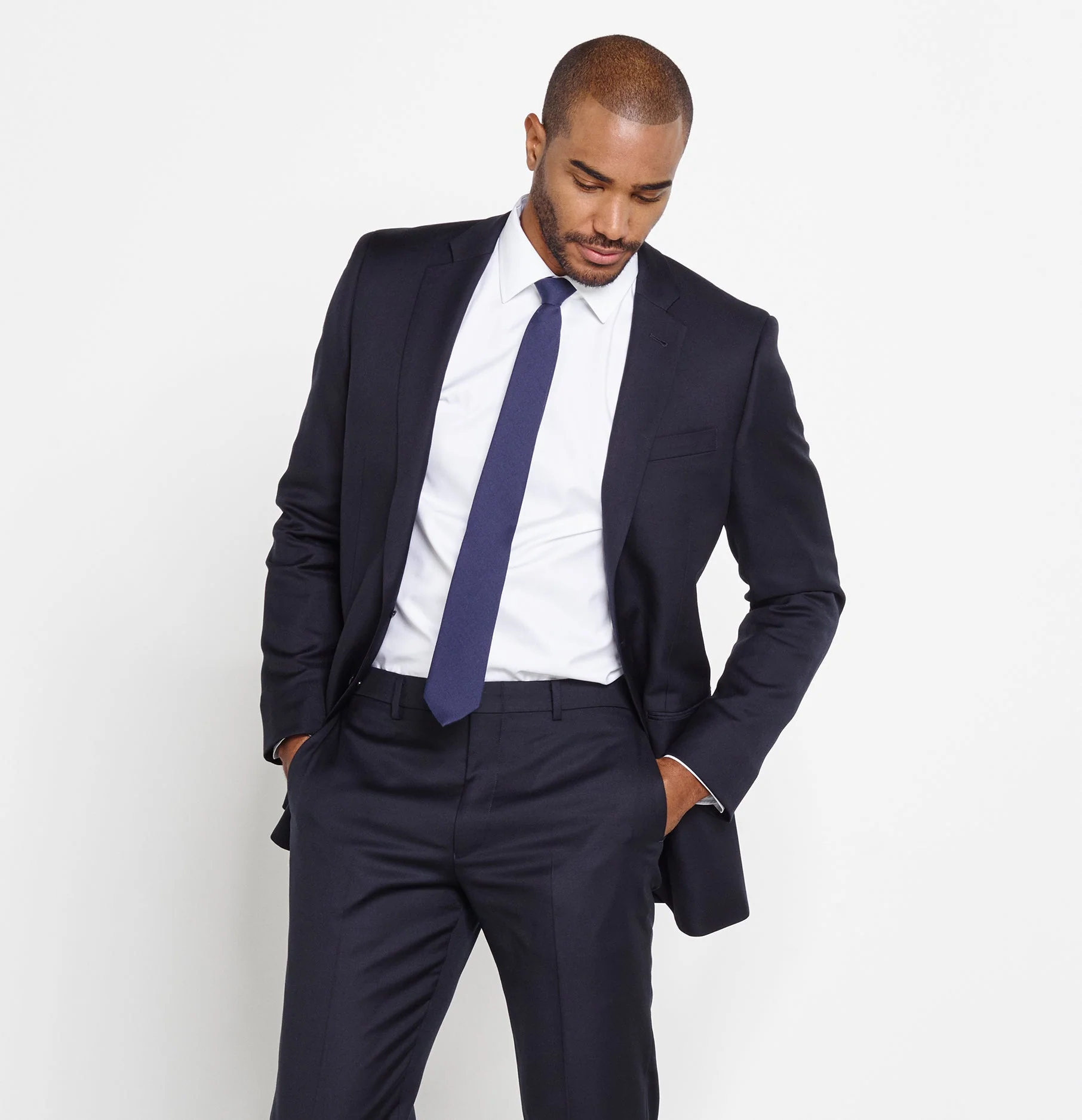 Navy Suit Swatch - Image 2