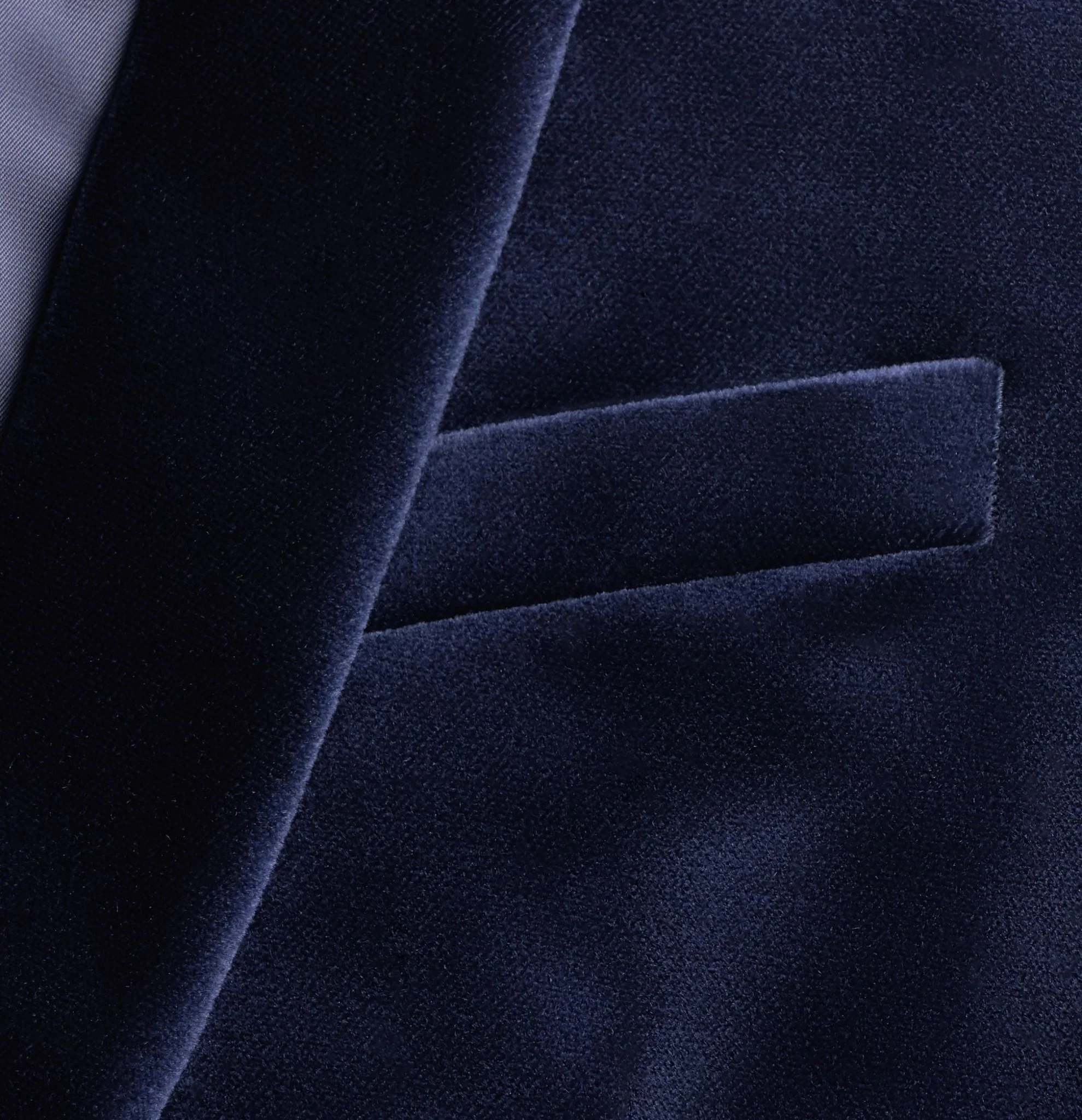 Ocean Velvet Shawl Tuxedo Jacket - Image 7