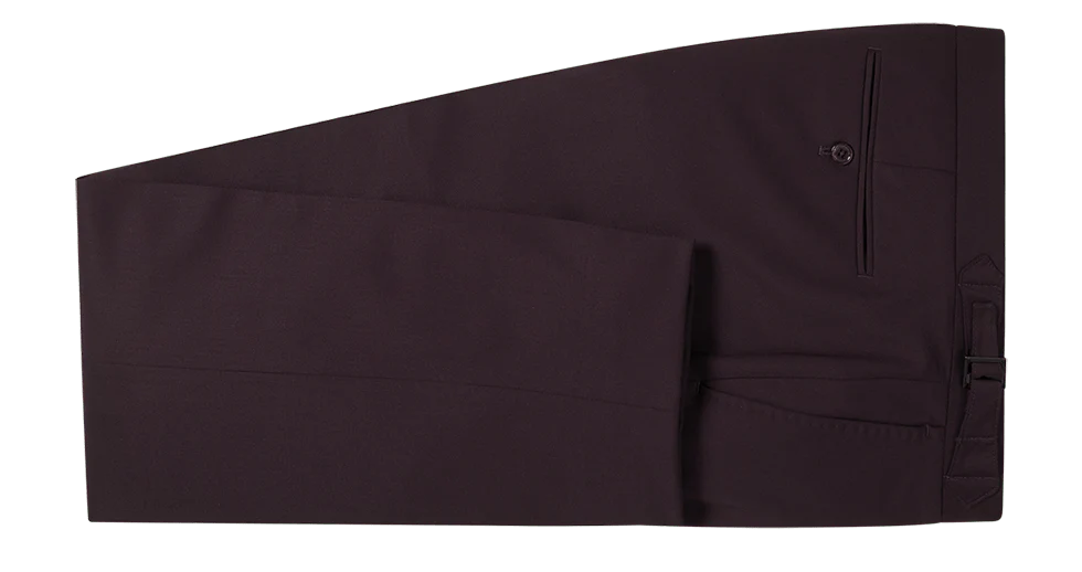 Plum Tuxedo Pants - Slim - Image 6