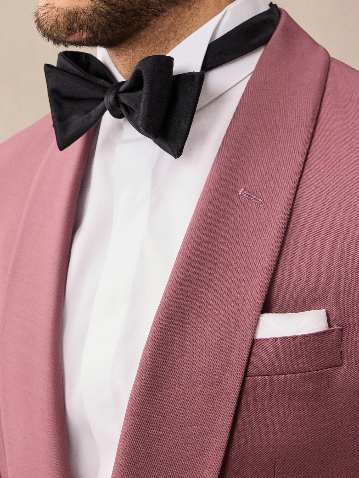 Rose Shawl Collar Tuxedo - Image 5