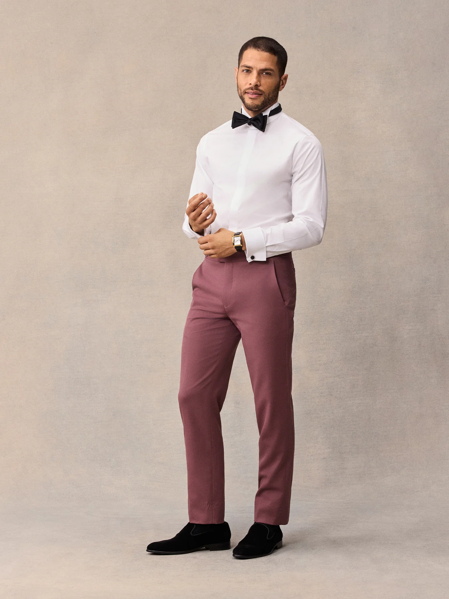 Rose Tuxedo Pants - Classic - Image 3