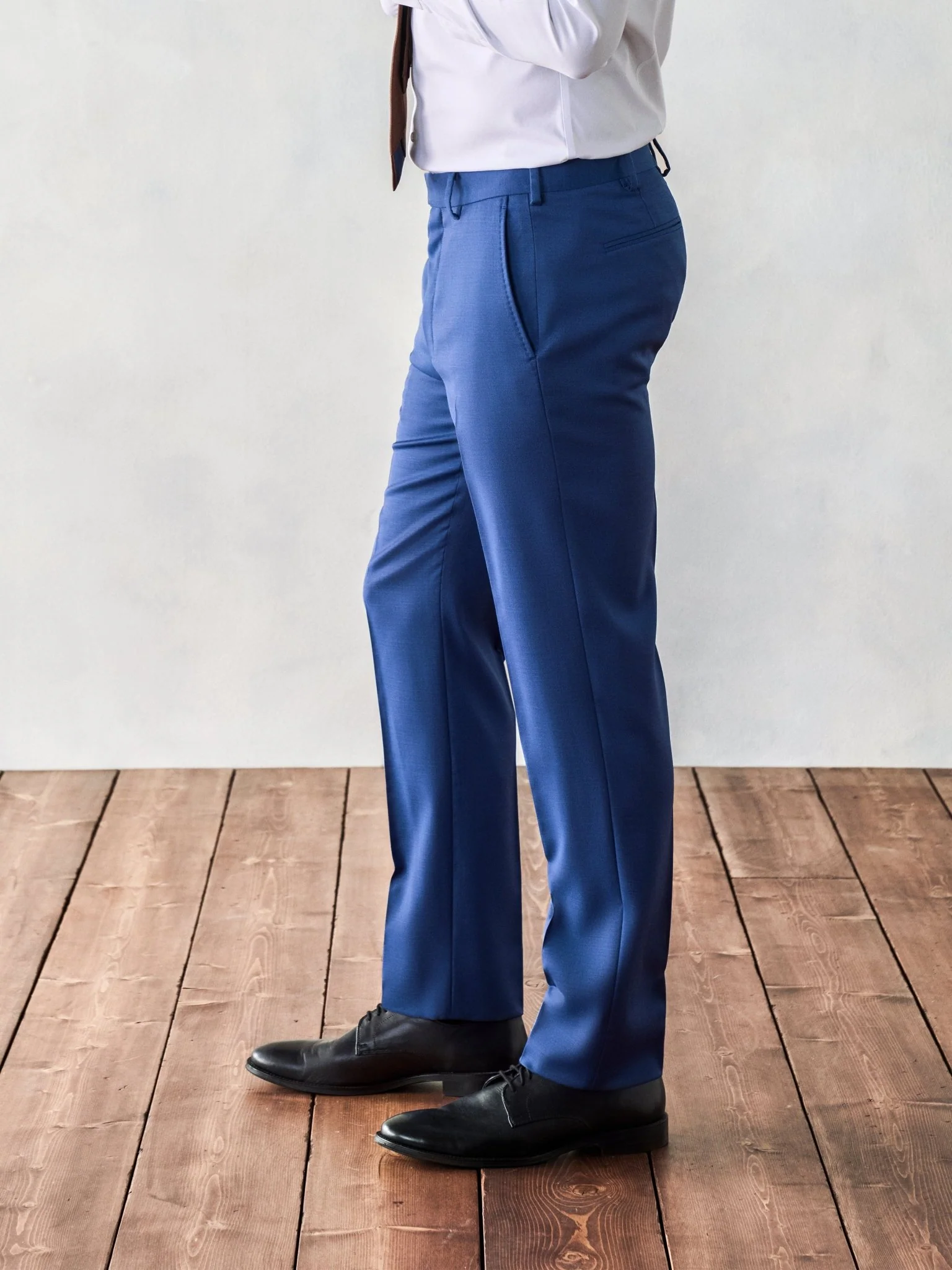 Royal Blue Suit Pants - Classic - Image 2