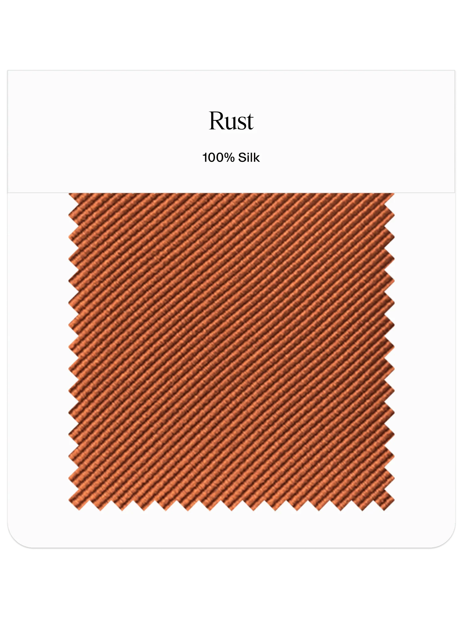 Rust Neckwear Swatch
