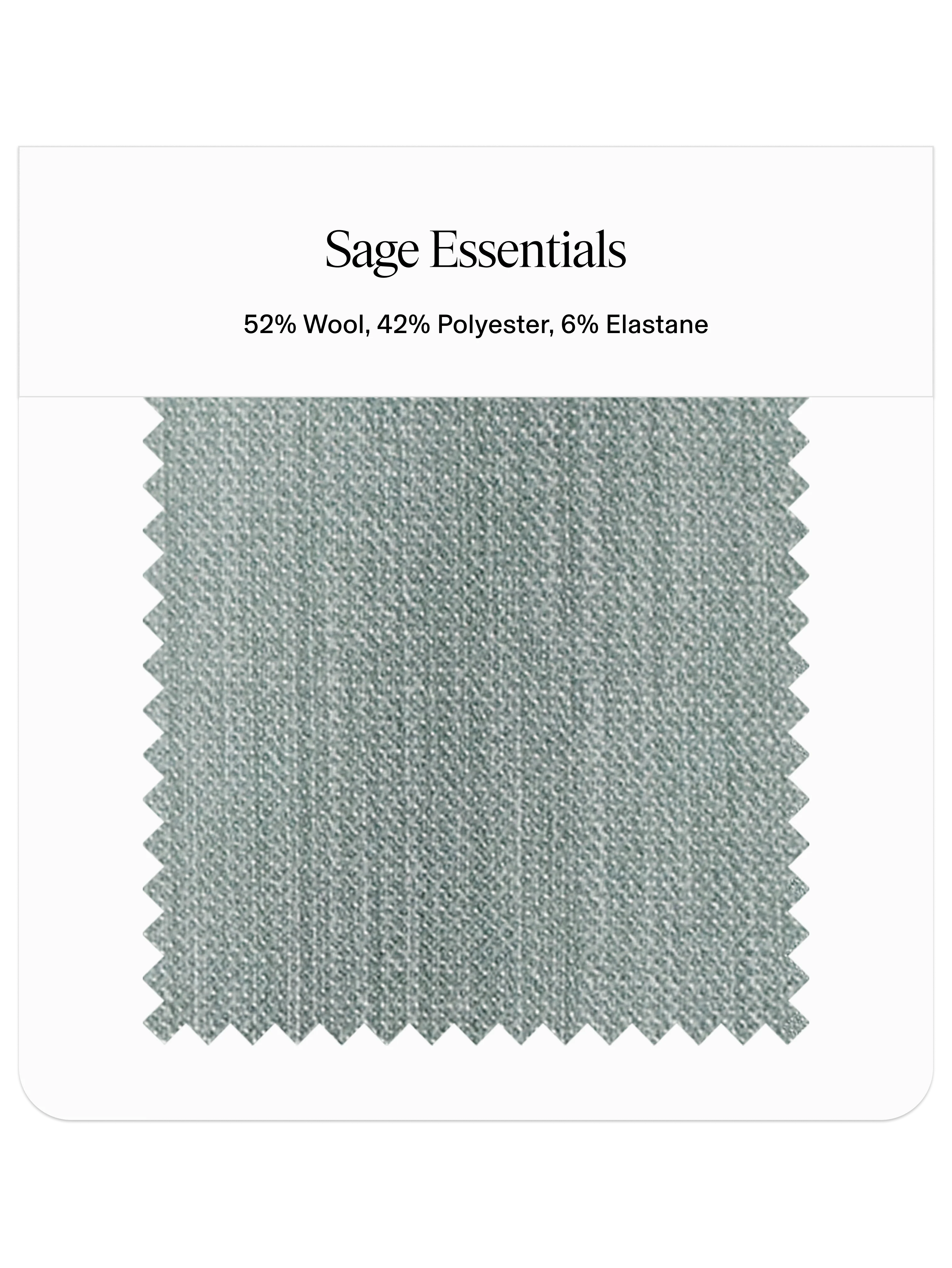 Sage Essentials Suit Swatch