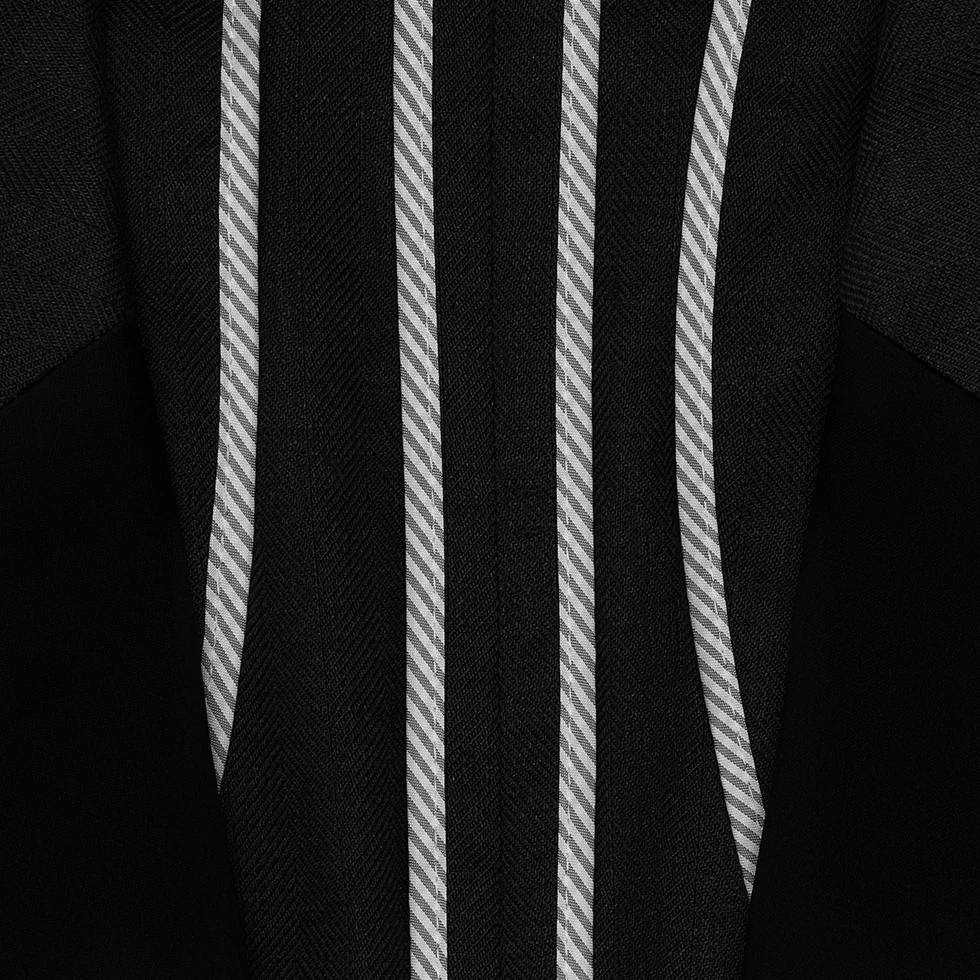Shadow Black Linen Tuxedo - Image 12