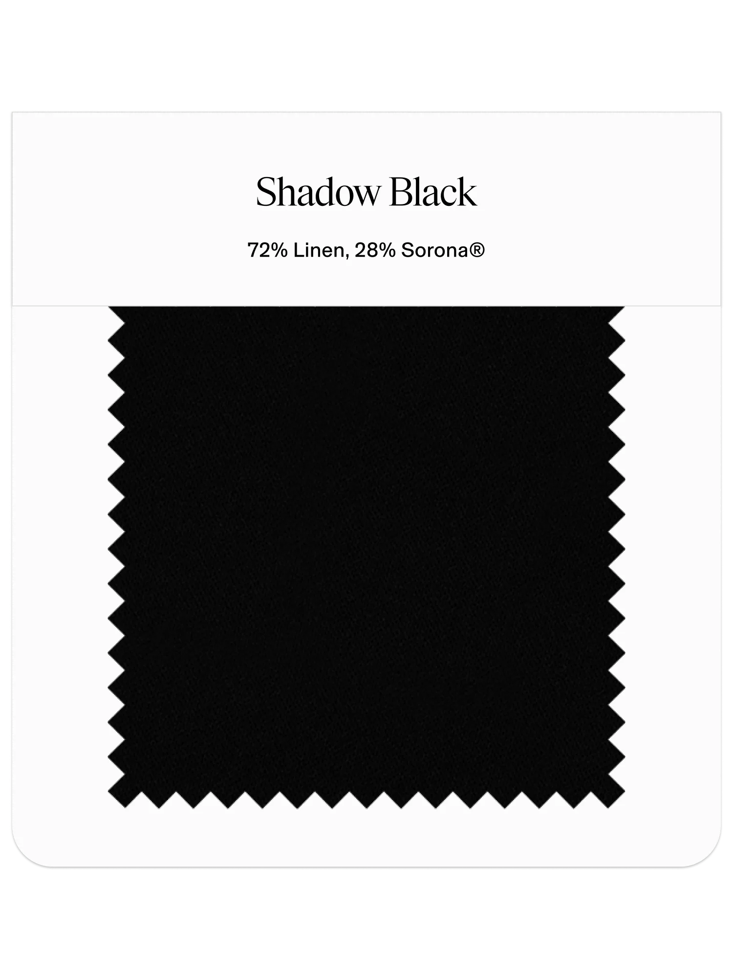Shadow Black Tuxedo Swatch