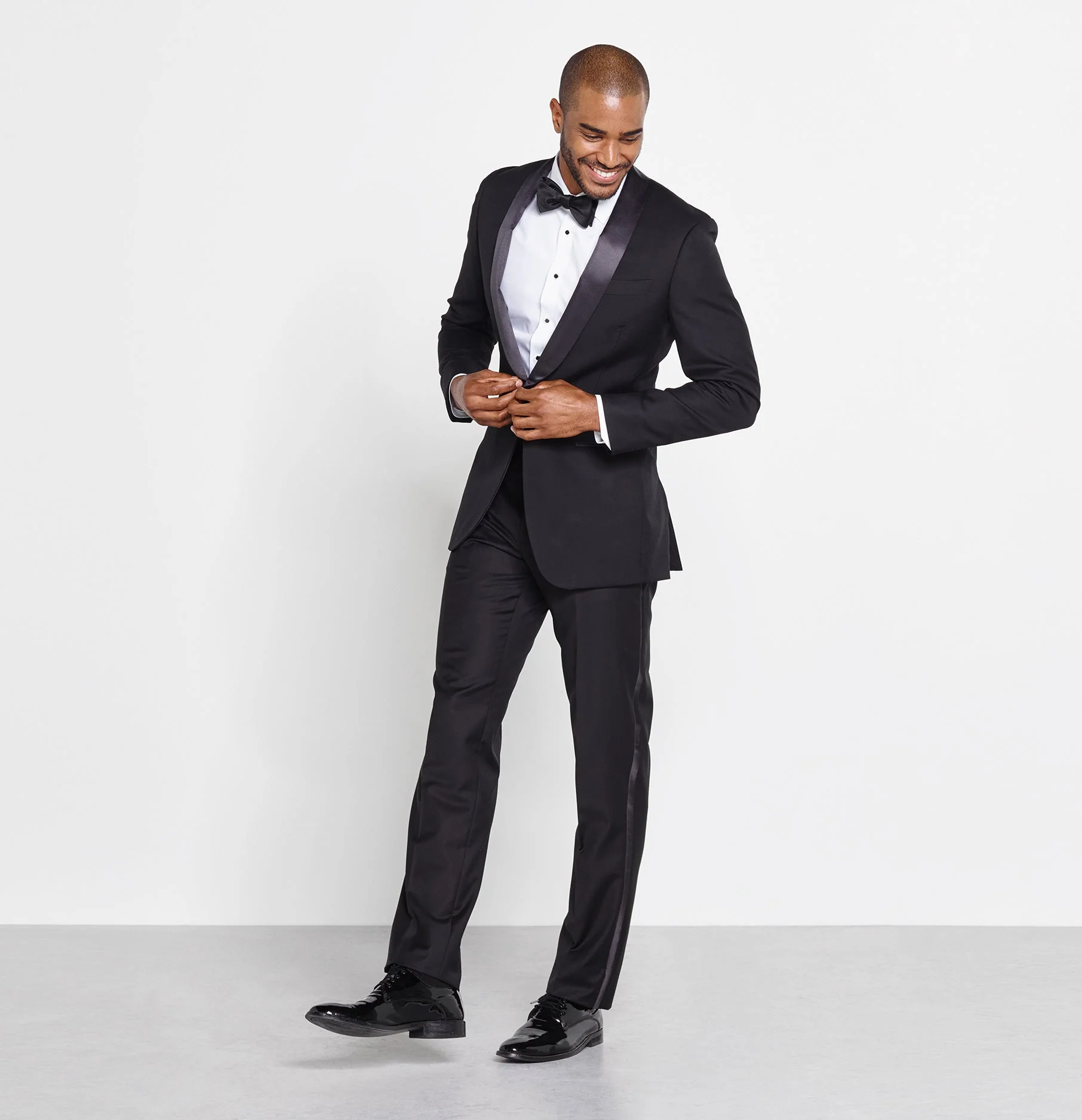 Shawl Collar Tuxedo Jacket - Image 4