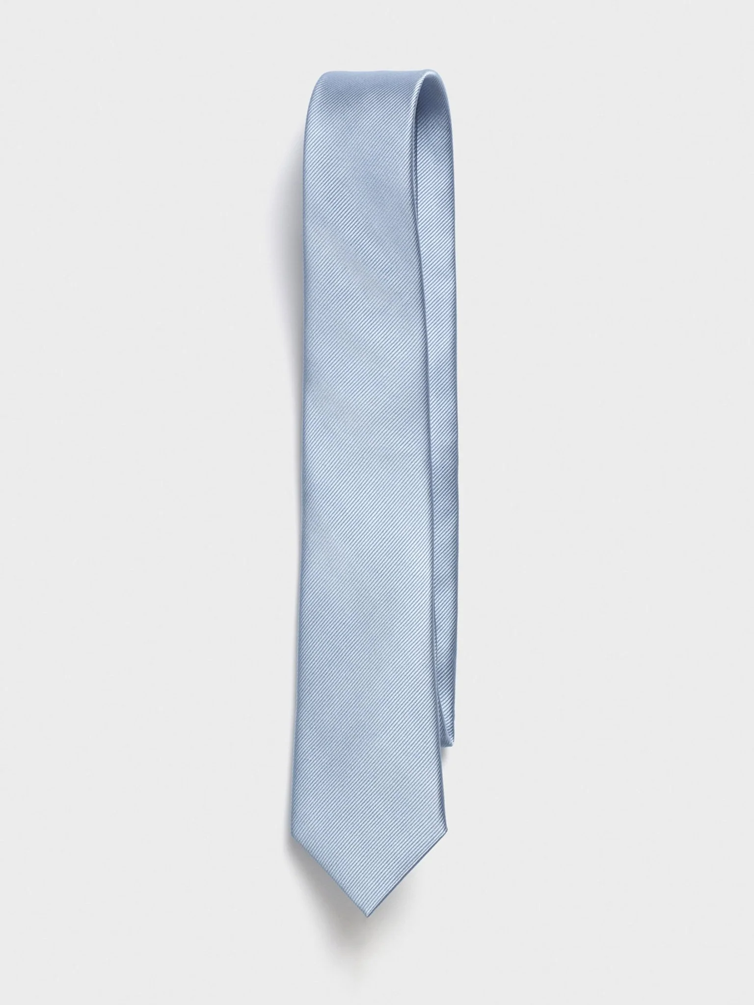 Sky Blue Silk Necktie - Image 2