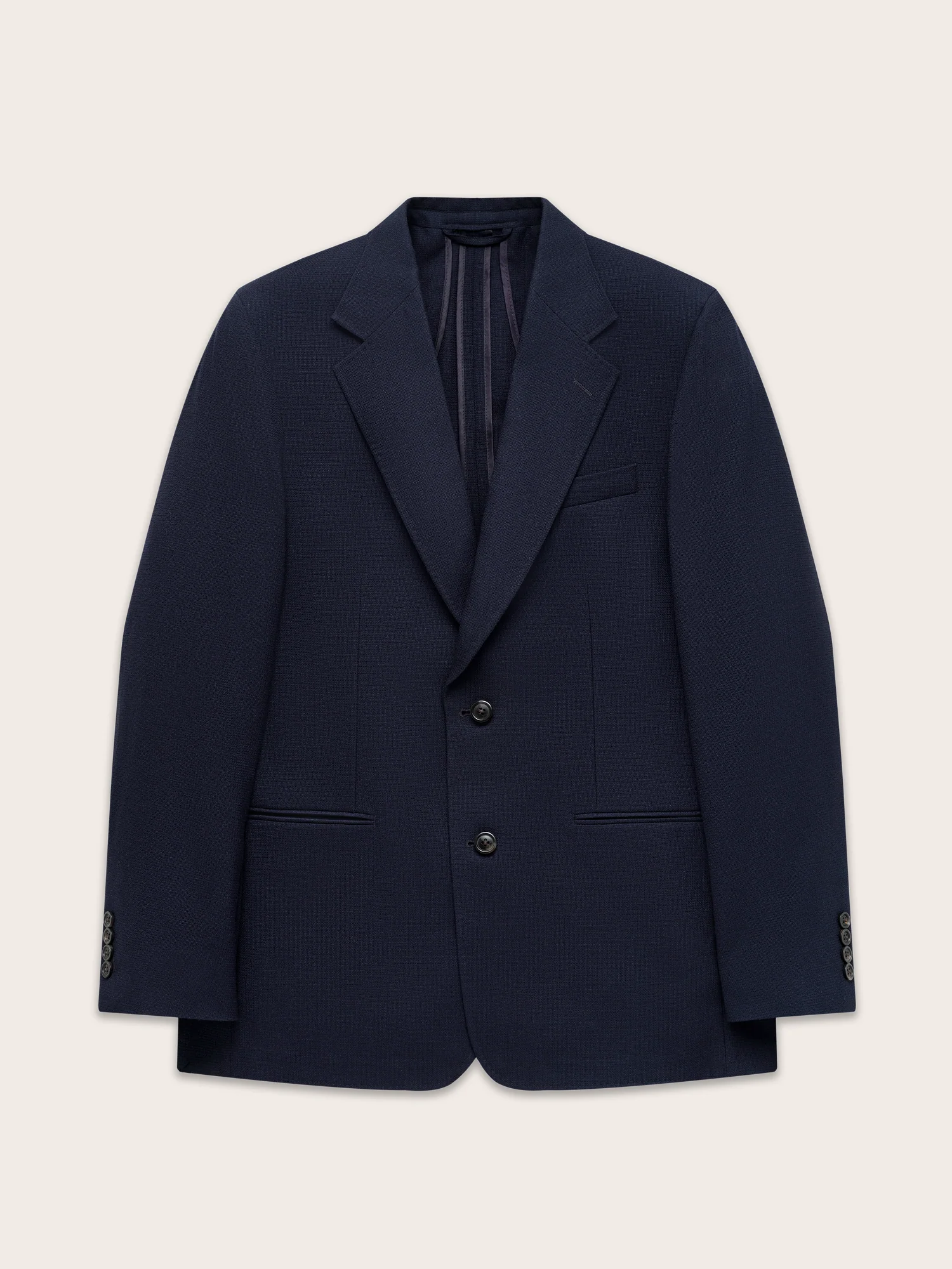 Solid Navy Sportcoat - Image 5
