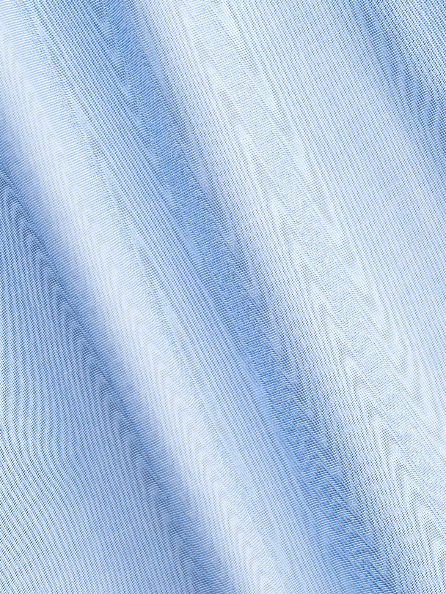 Blue Stretch Cotton Dress Shirt - Extra Slim - Image 3