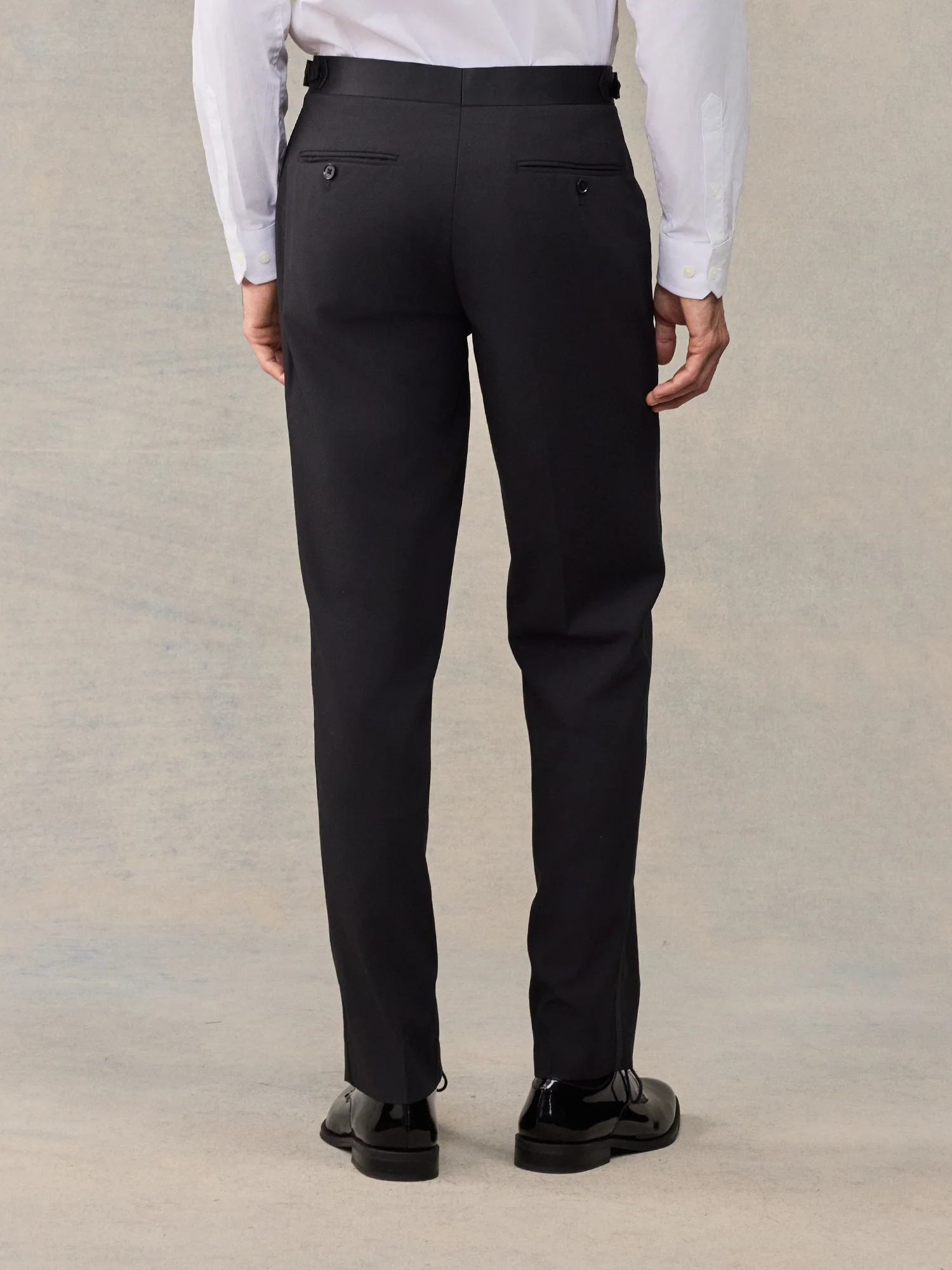 Essential Black Tuxedo Pants - Classic - Image 2