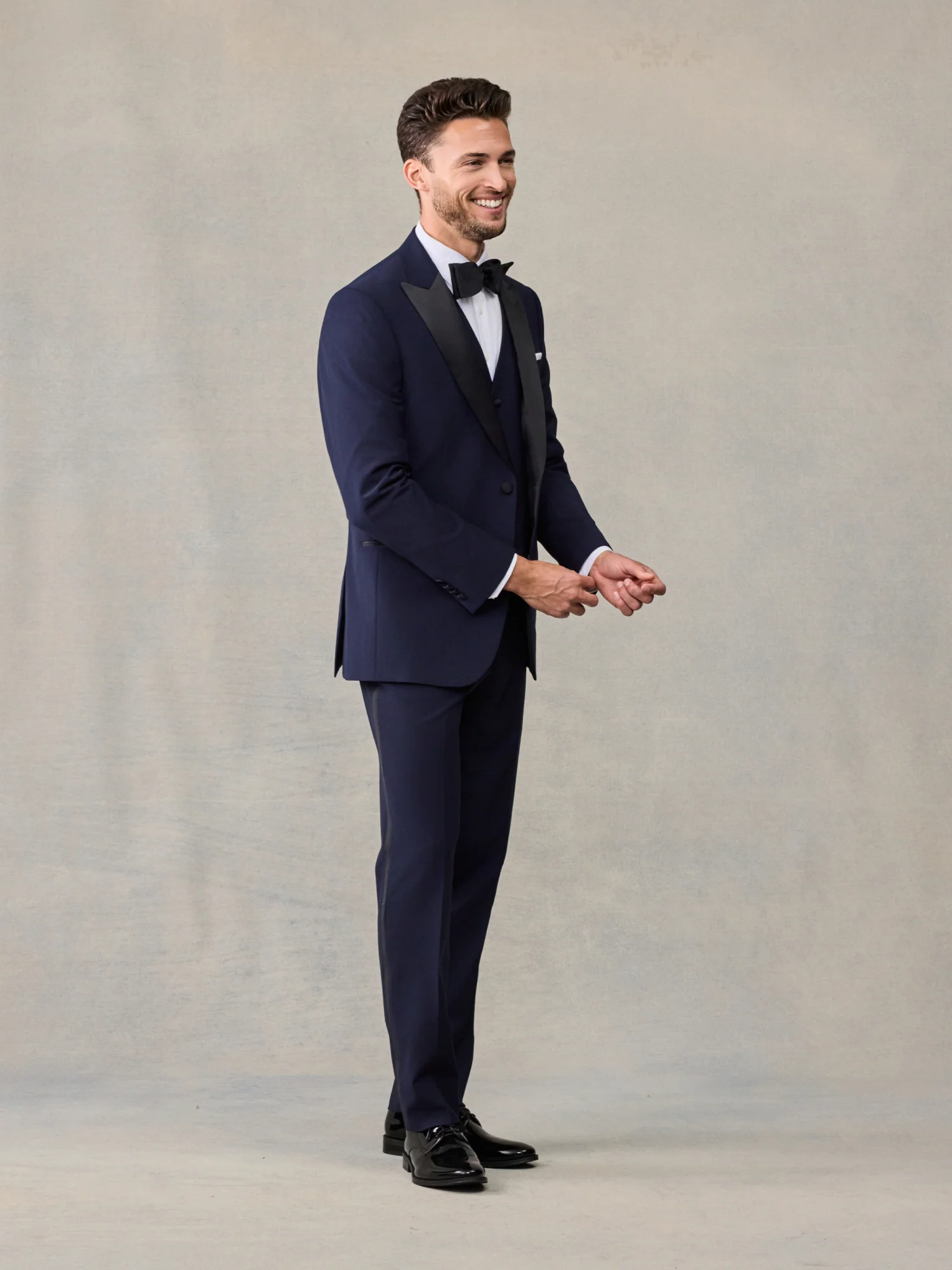 Essential Navy Tuxedo Jacket - Image 4