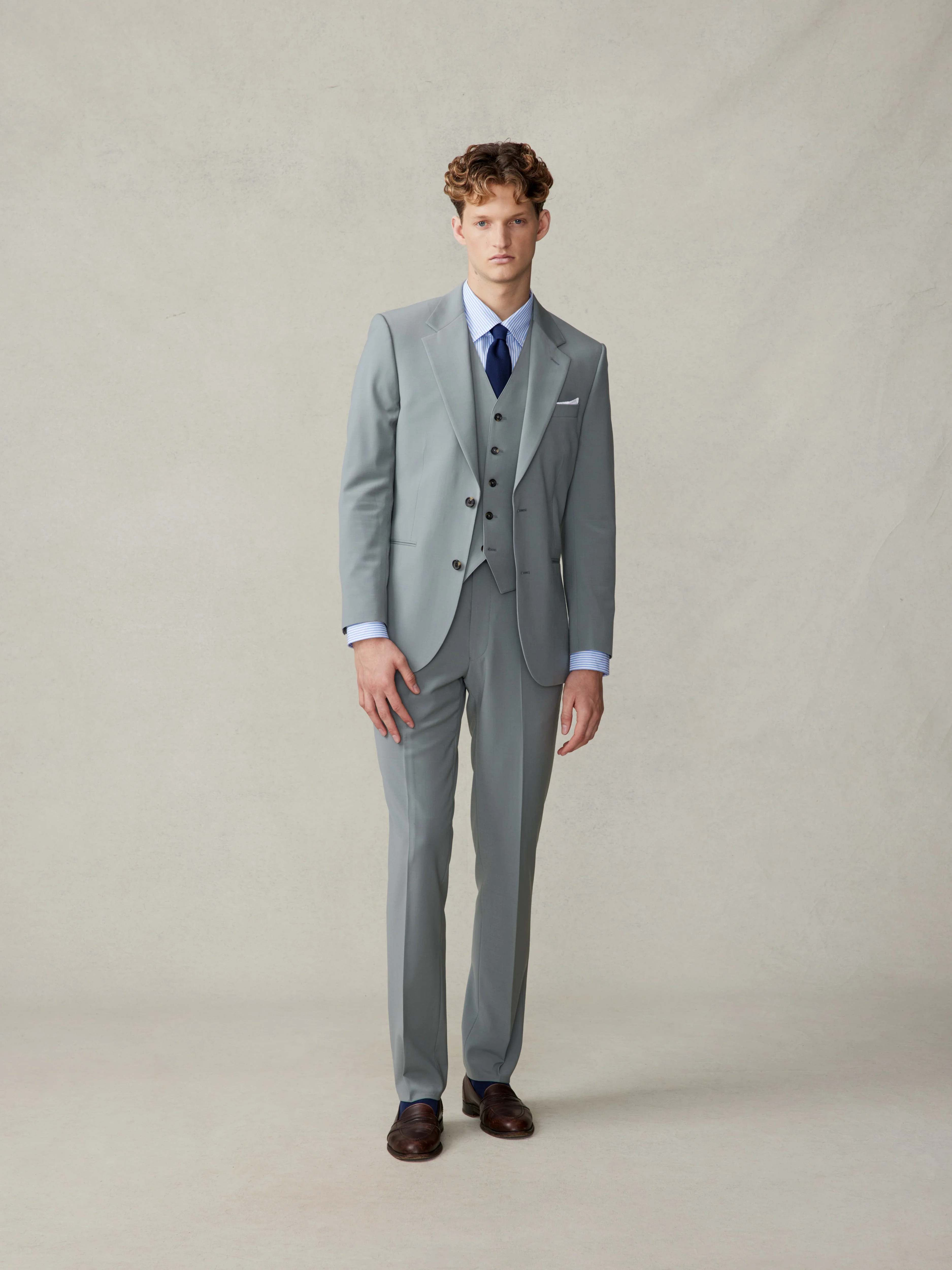 Essential Sage Suit Vest - Image 3