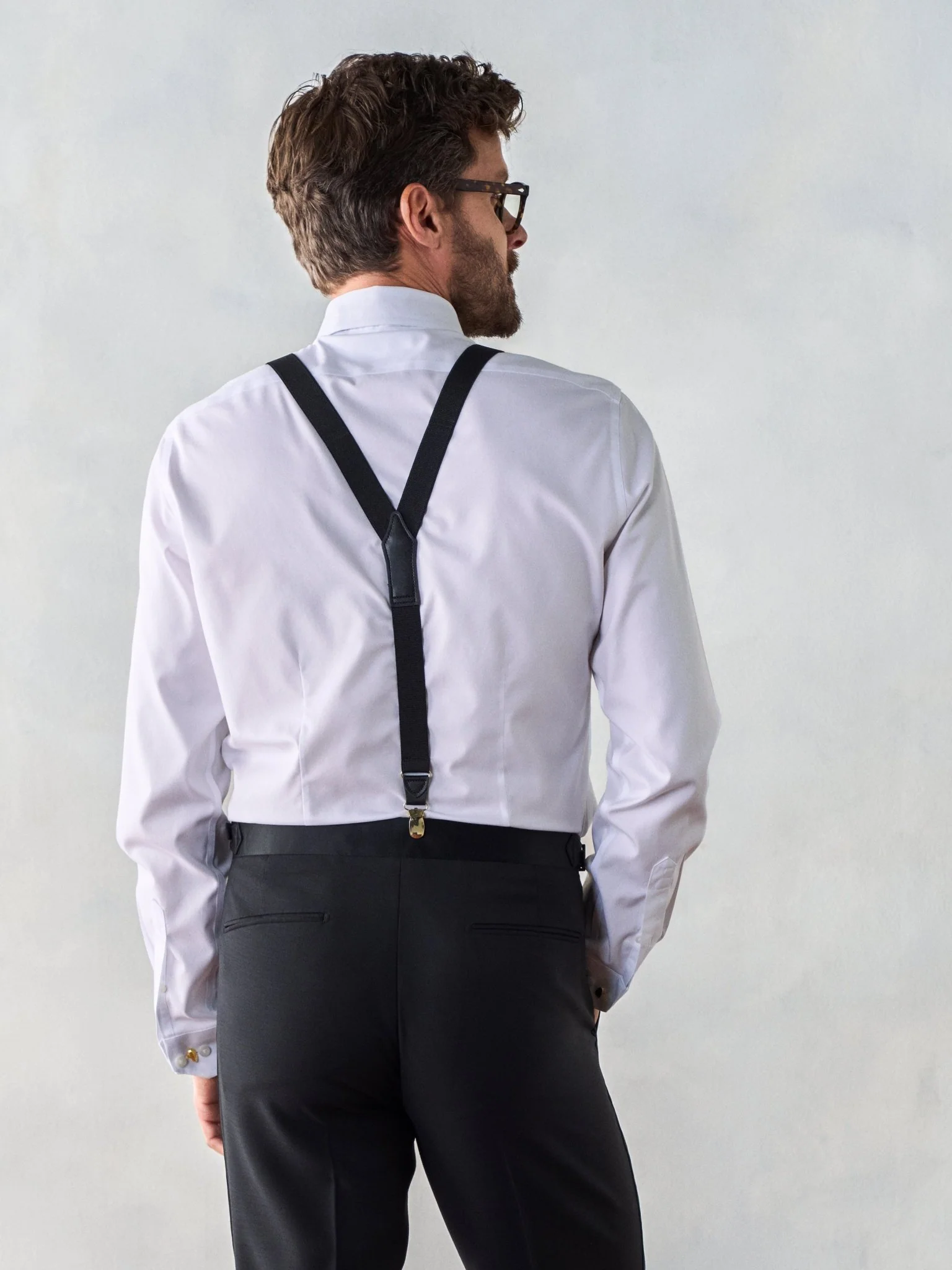 Suspenders with Gold Clips - Image 3