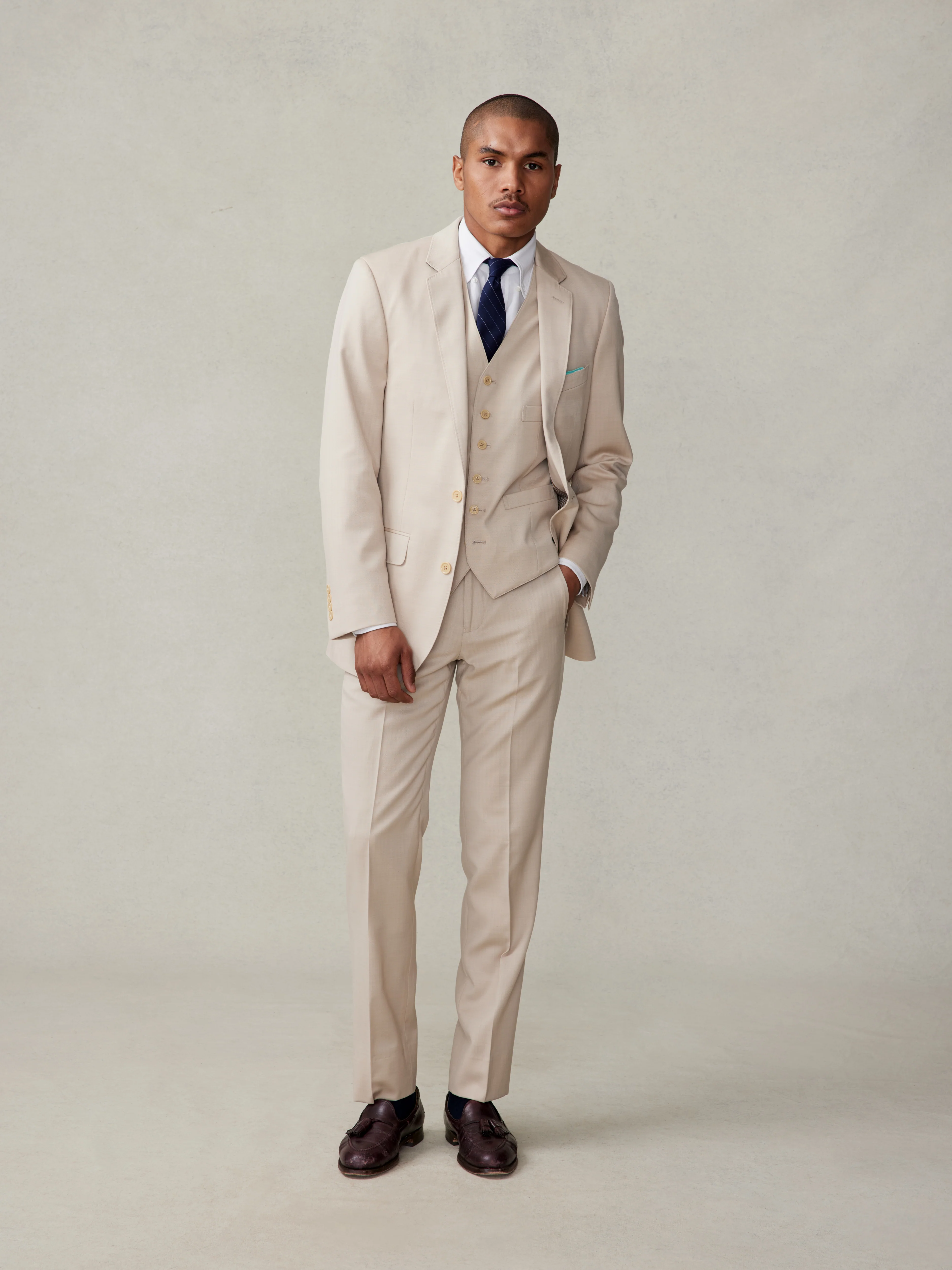Tan Suit Outfit - Image 6