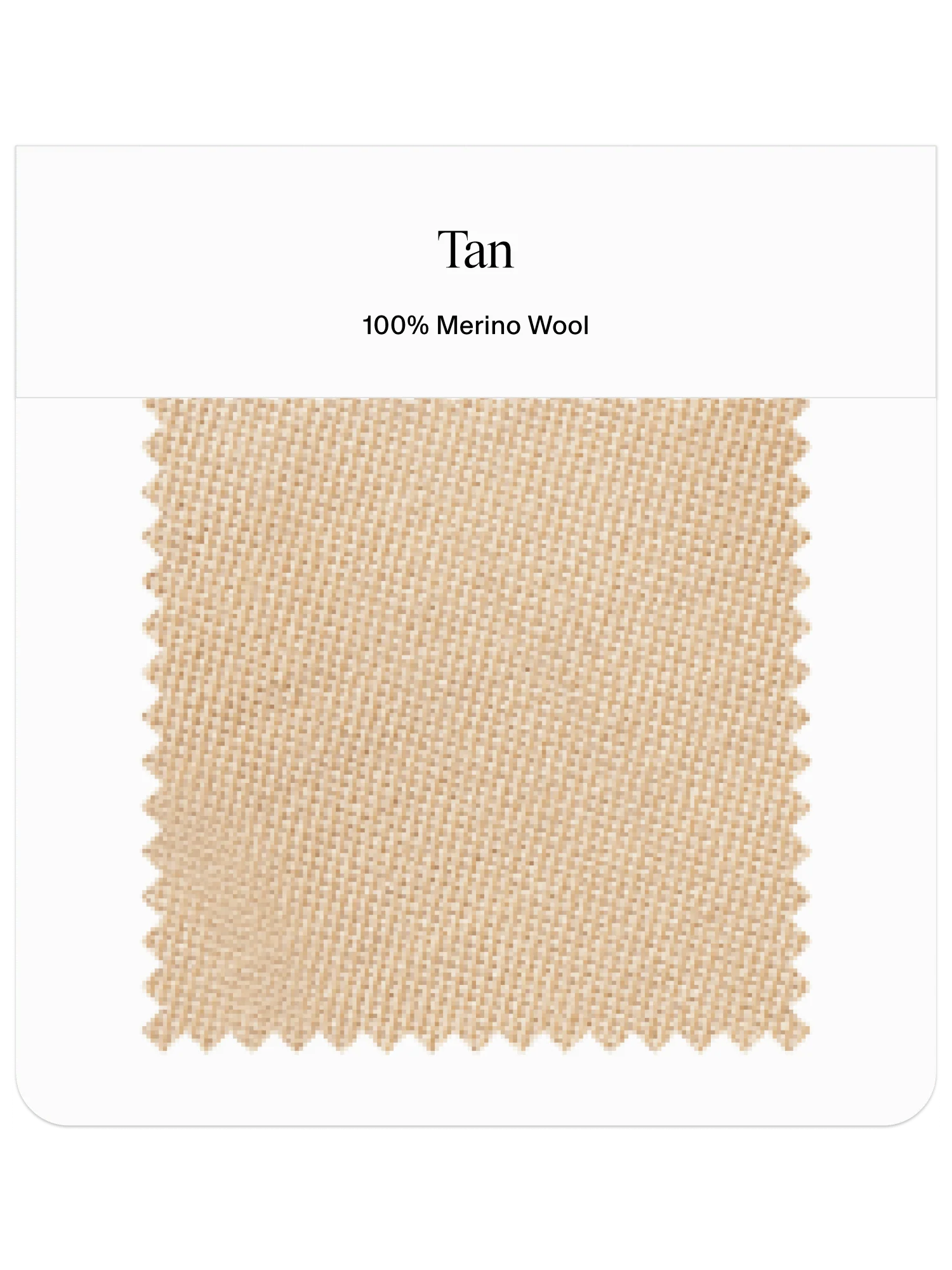 Tan Suit Swatch