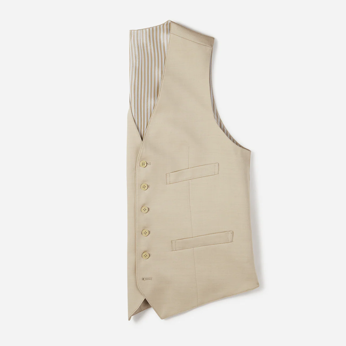 Tan Suit Vest - Image 5
