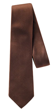 Tobacco Silk Necktie - Image 3