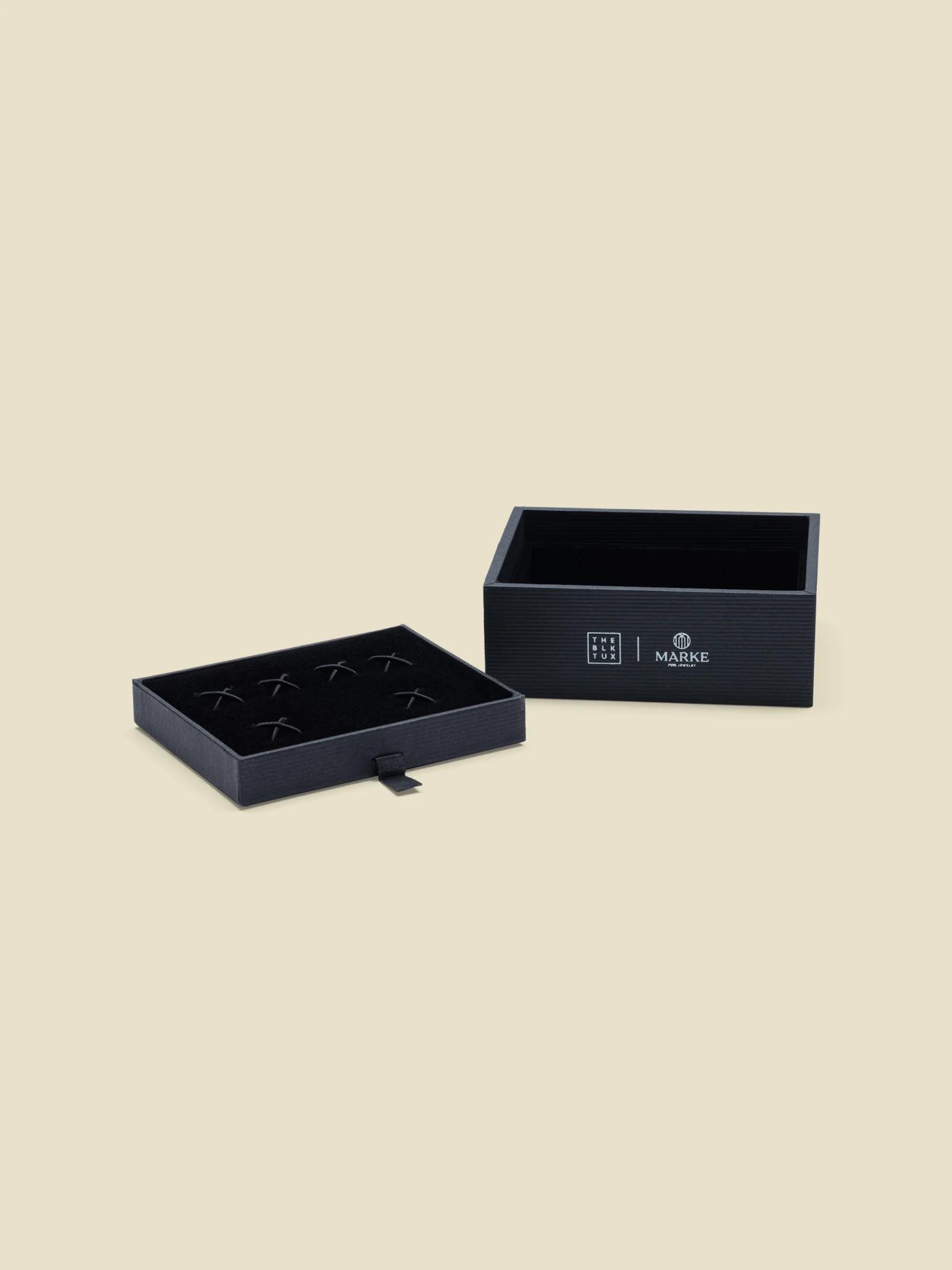 Nautical Rope Brass Cufflinks & Studs Set - Image 2