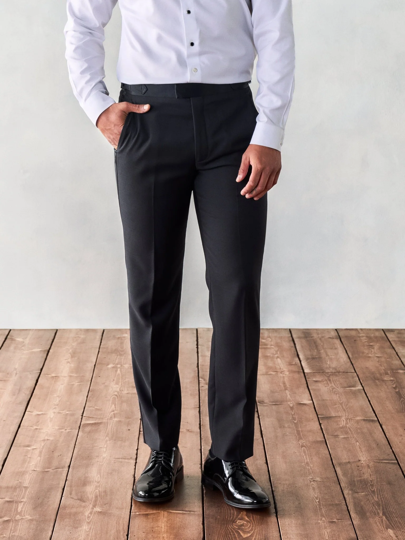 Black Velvet Jacket Tuxedo - Image 7