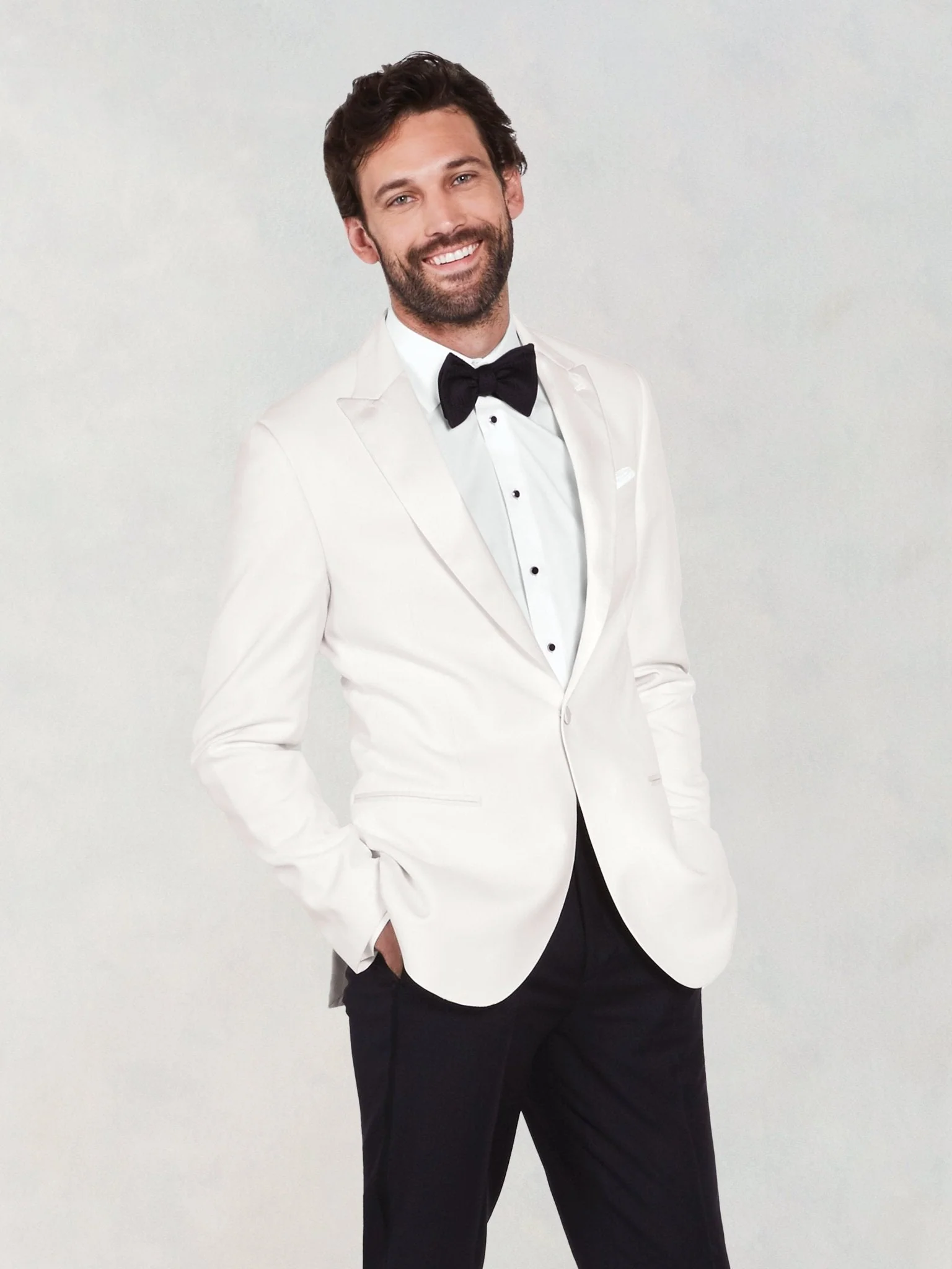 White Tuxedo Swatch - Image 2