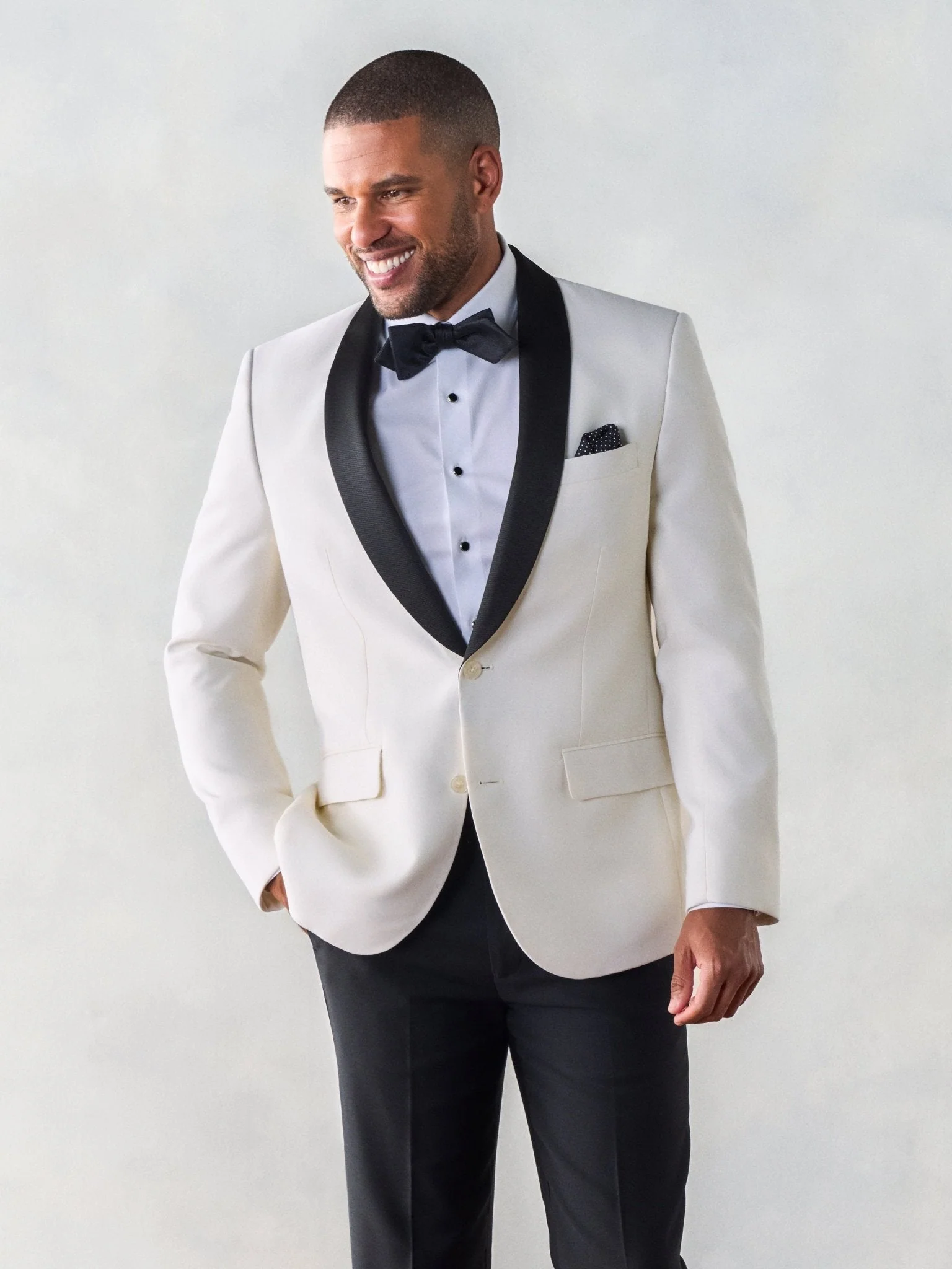 White Tuxedo Swatch - Image 3