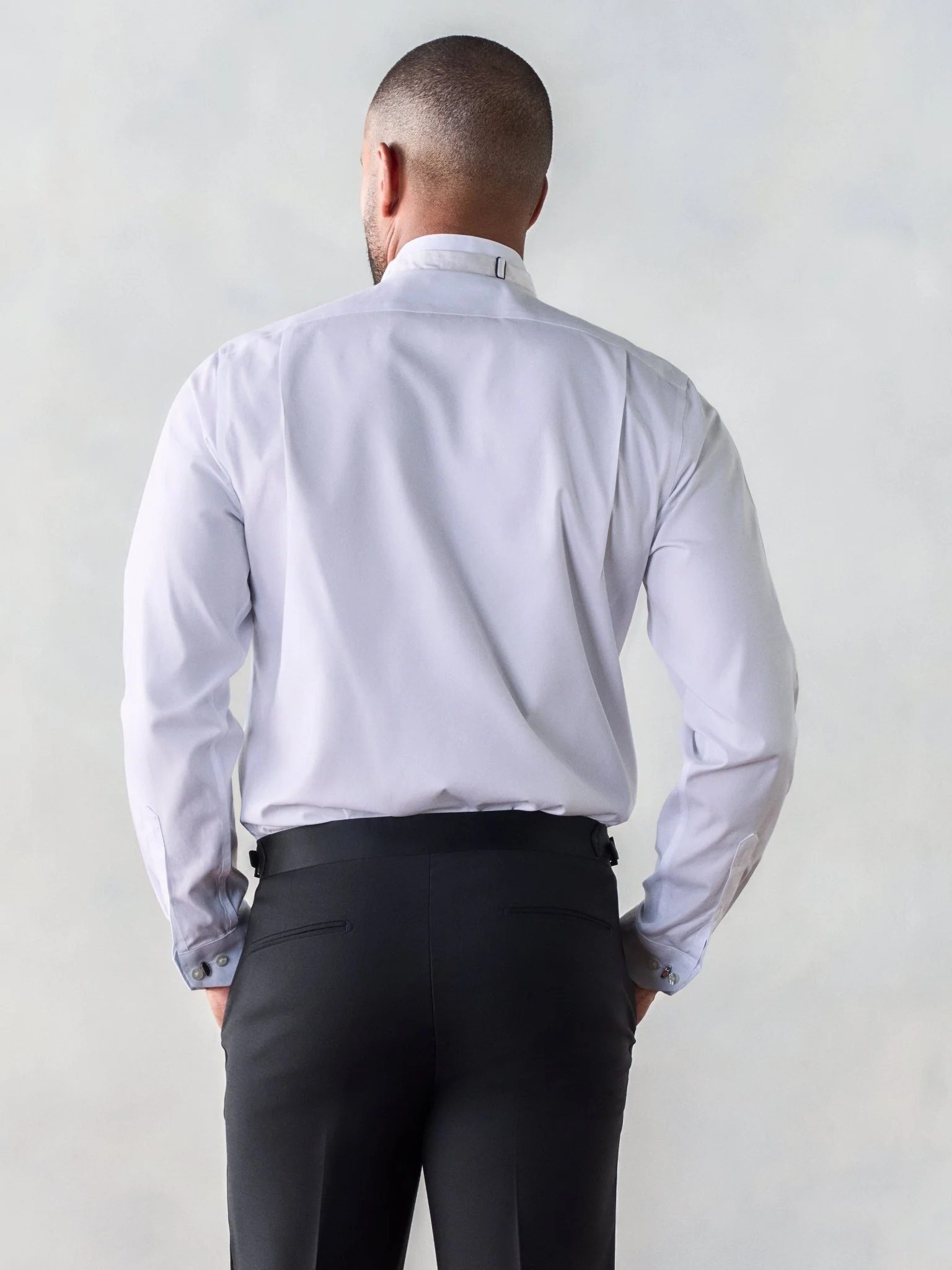 Wing Tip Tuxedo Shirt - Classic - Image 3
